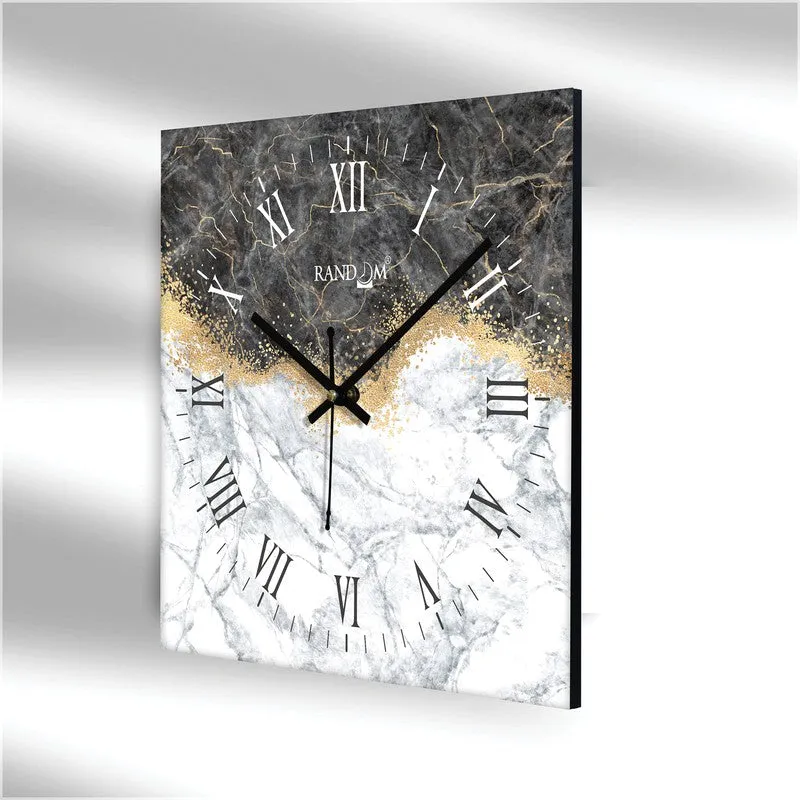 Novex Analog Wall Clock - White,Grey media 5