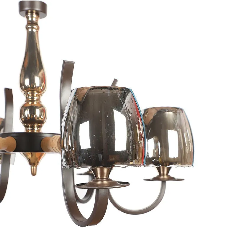 Lanthrite III Chandelier - Smokey media 7