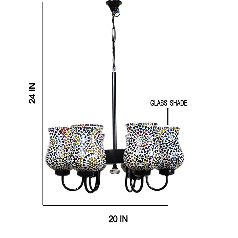 Elva Viya Mosaic Ceiling Lamp media 5