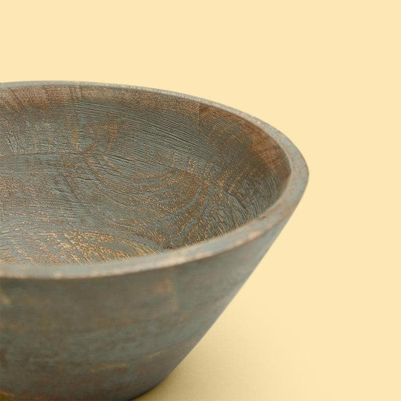 Basic Wooden Bowl Manali Grey media 4