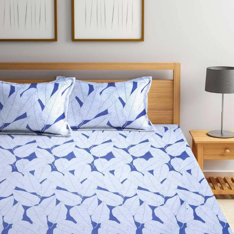 Hallie Printed Microfiber Bedsheet - 130 GSM media 5