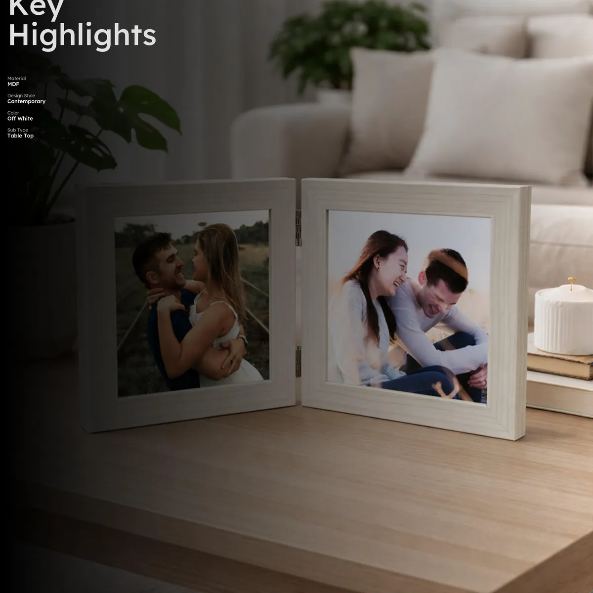 WhiteRust MDF Photo Frame media 2