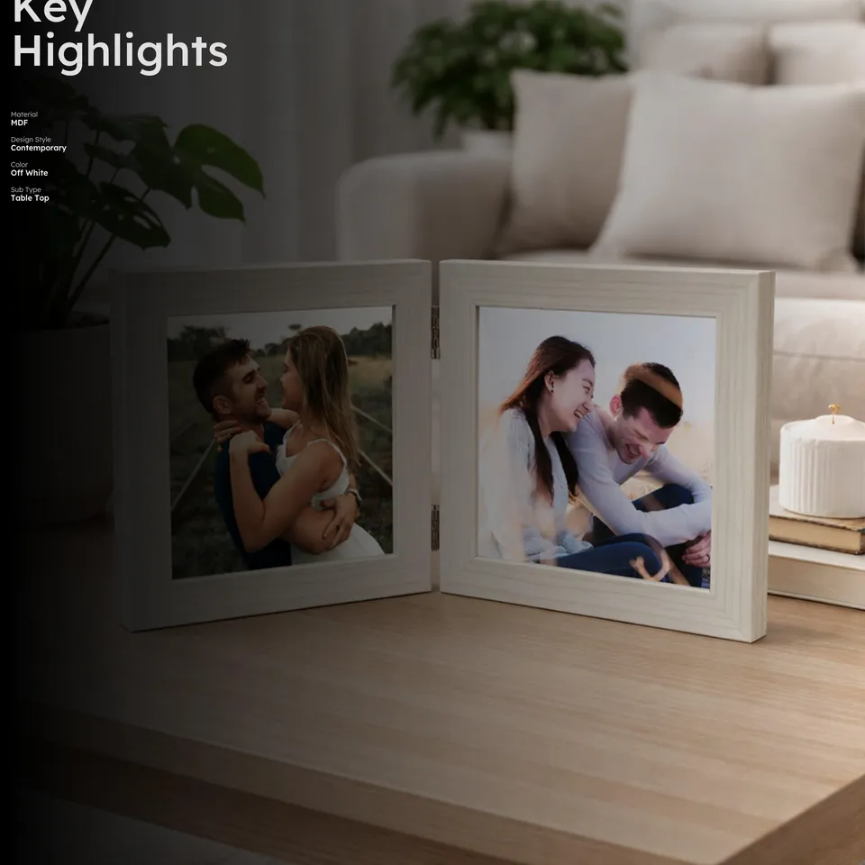 WhiteRust MDF Photo Frame media 2