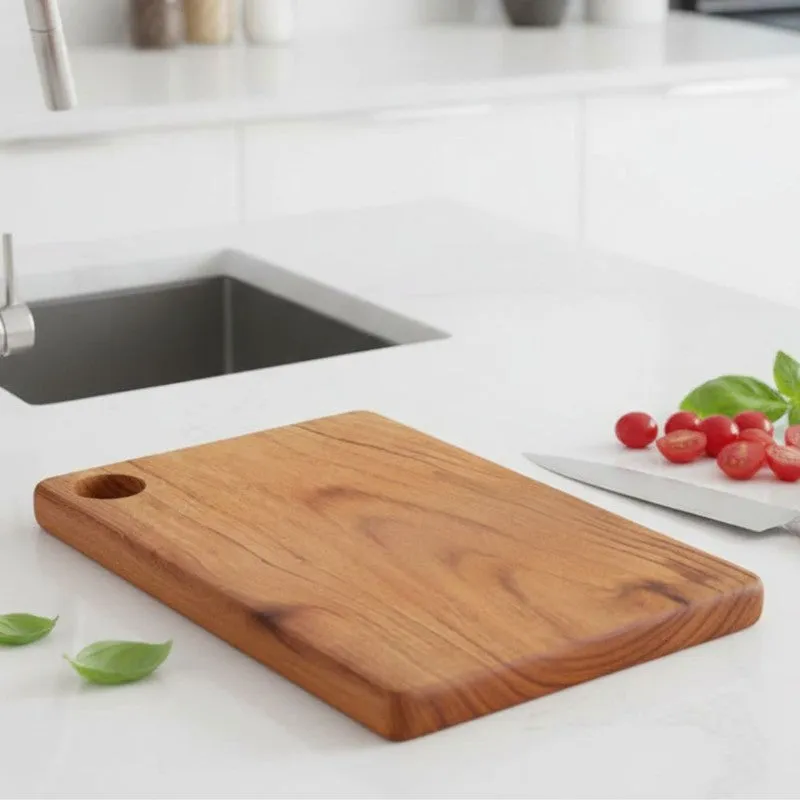 Oaknest Rectangle Wooden Chopping Board media 4