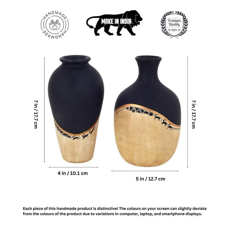 Round Aether Bloom Vase - Set Of Two media 5