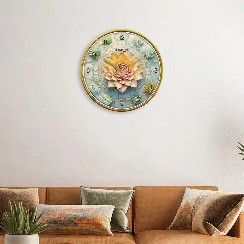 Botanic Beam Analog Wall Clock media 1