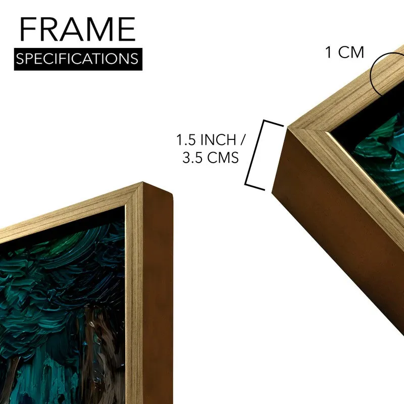 Mystic River Canvas Wall Painting With Frame media 8