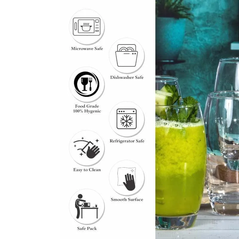 Henzo Tumbler (500 ML) - Set Of Six media 4