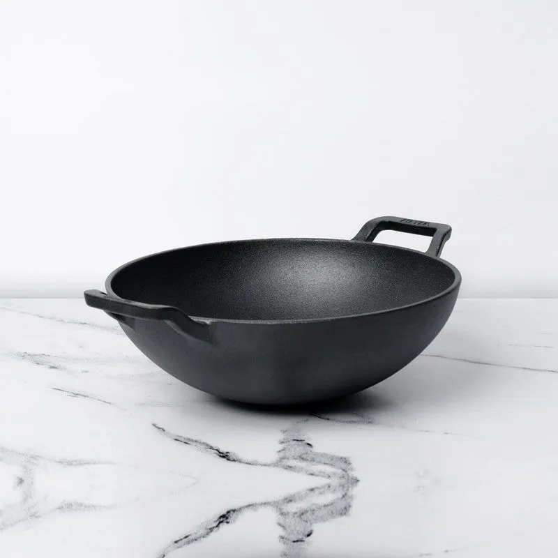 Meyer Cast Iron Kadhai - 1000 mL media 3