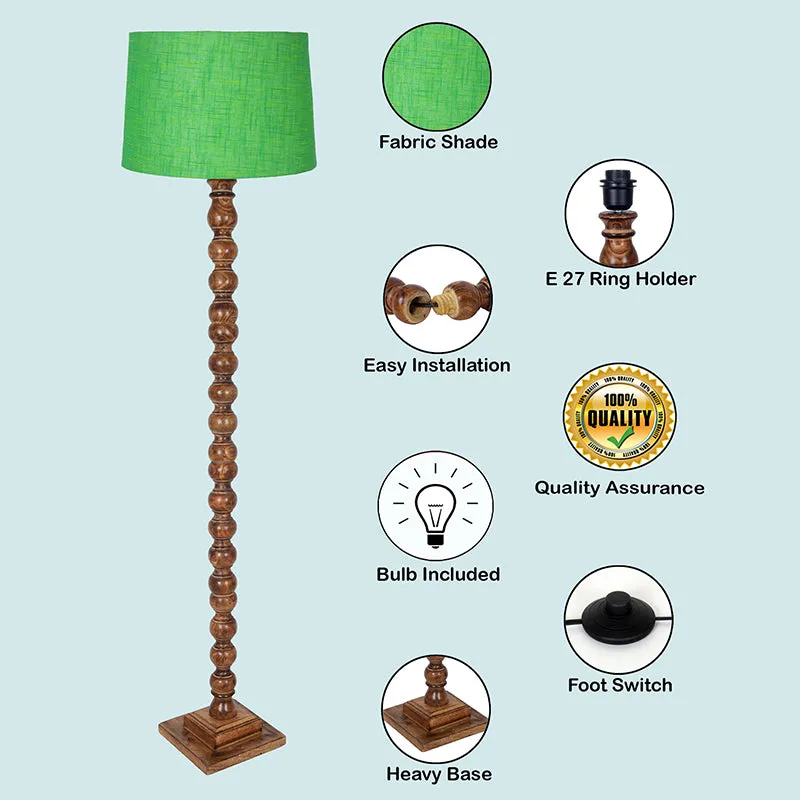 Elfin Noir Floor Lamp - Green media 4