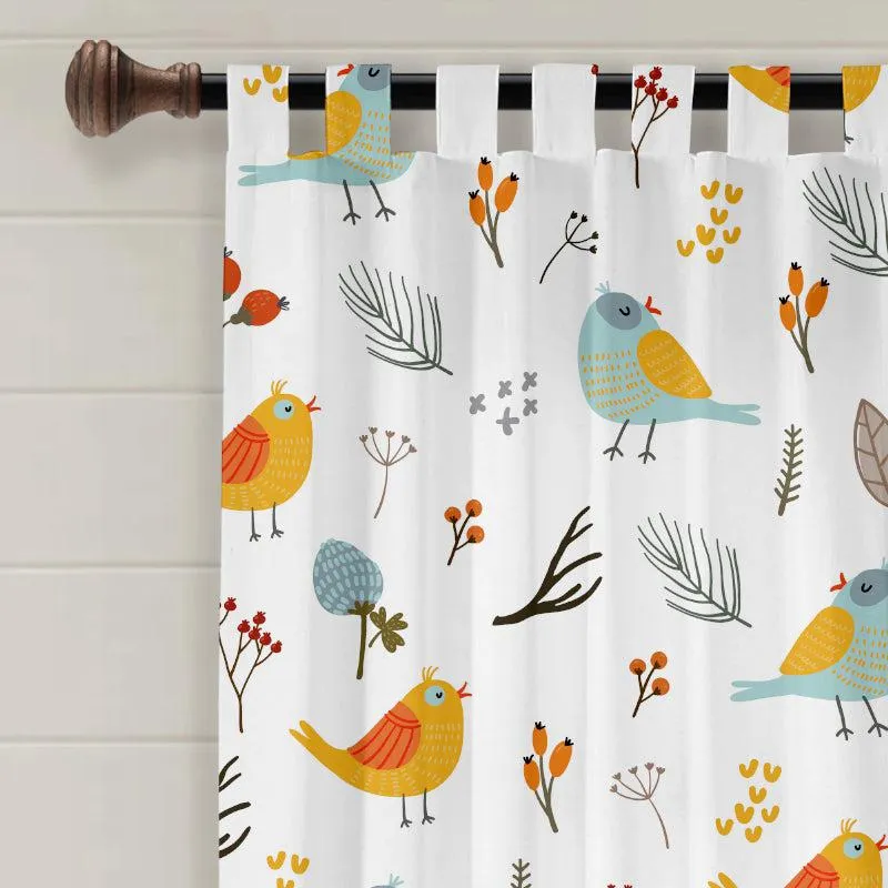 Bird Paradise Tab Top Short Width Curtain media 4
