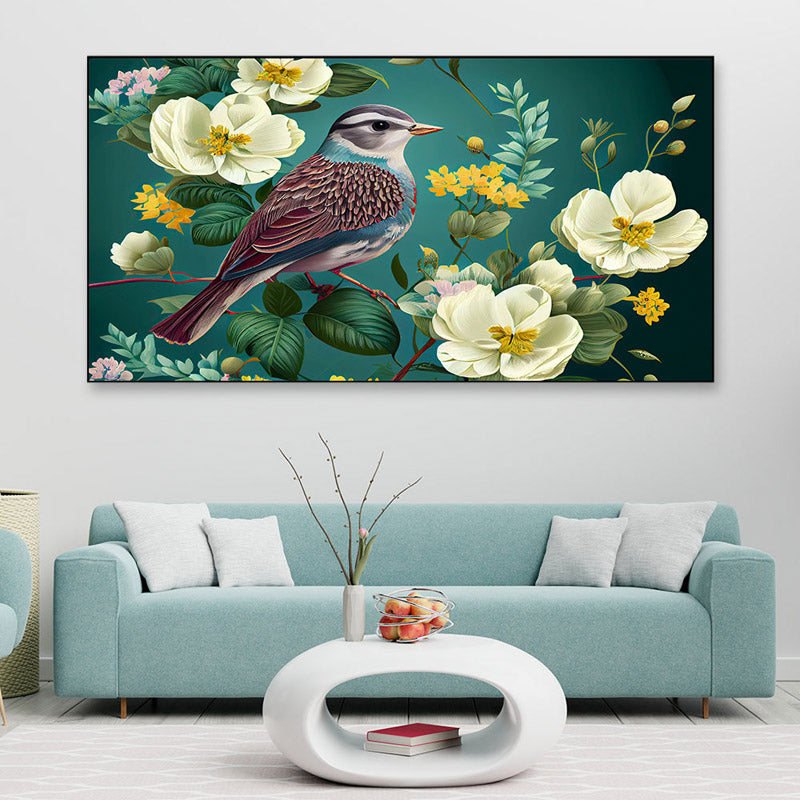 Abro Gardenia Canvas Wall Painting