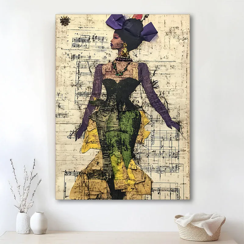 Painted Fashionista Wall Art media 2