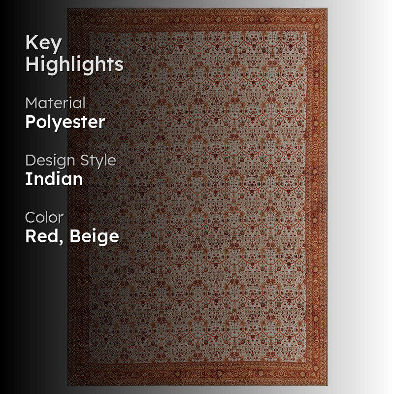 Sadie Ethnic Carpet - Rust media 2