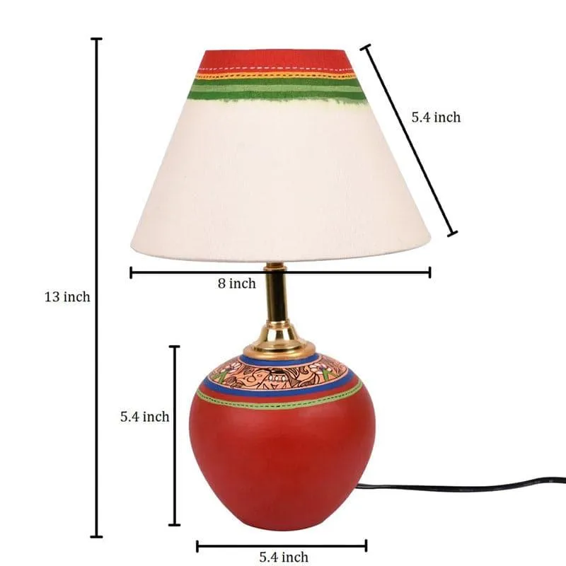 Pura Terracotta Table Lamp - Multicolor media 6