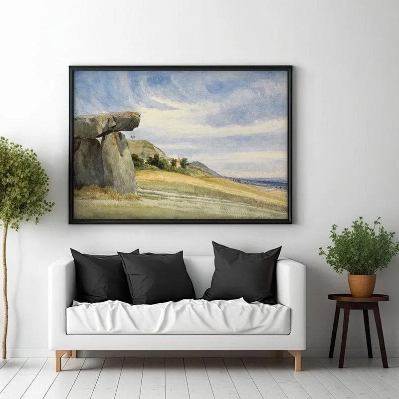 Kent Megolithic Canvas Wall Painting - Black Frame media 3