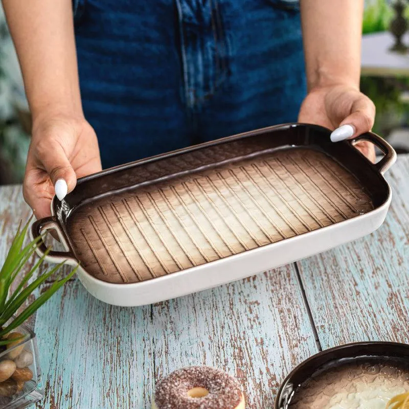 Yoshda Rectangle Serving Tray media 3