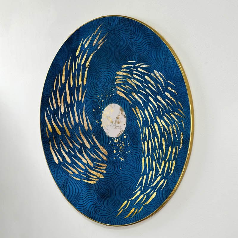 Tidal Trace Wall Art media 3