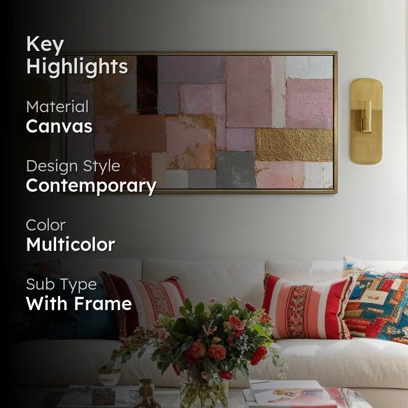 Abstract Echoes Canvas Wall Art media 2