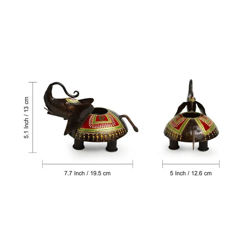 Haathi Tusks Tea Light Holder media 5
