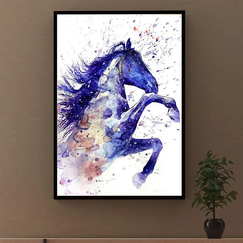 Grand Stallion Wall Painting media 1