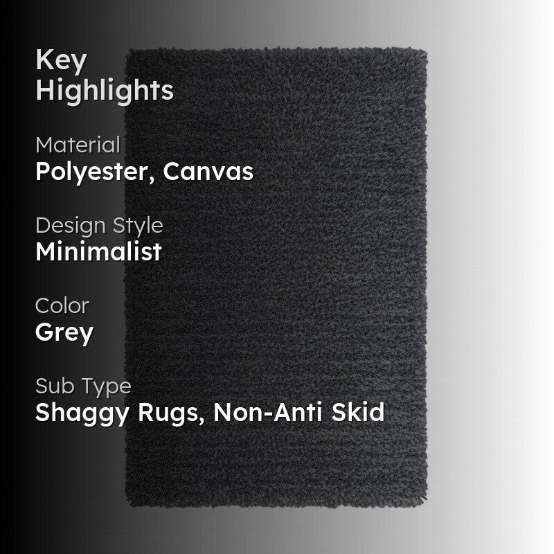Table Tufted Woven Whisper Rug - Grey media 2