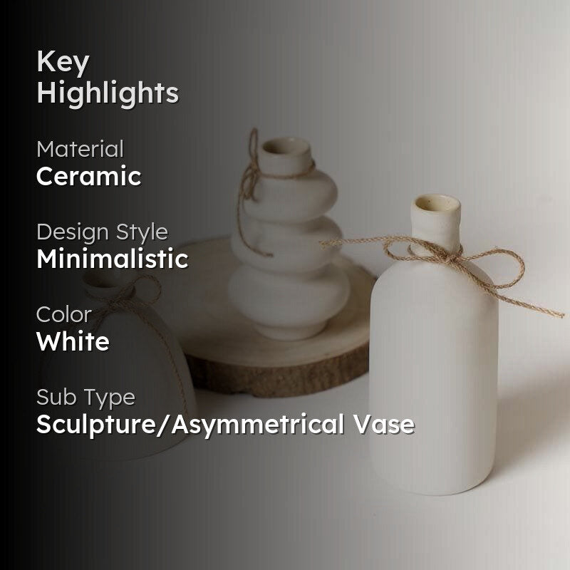 Curvilinear Vases - Set of Three image 2