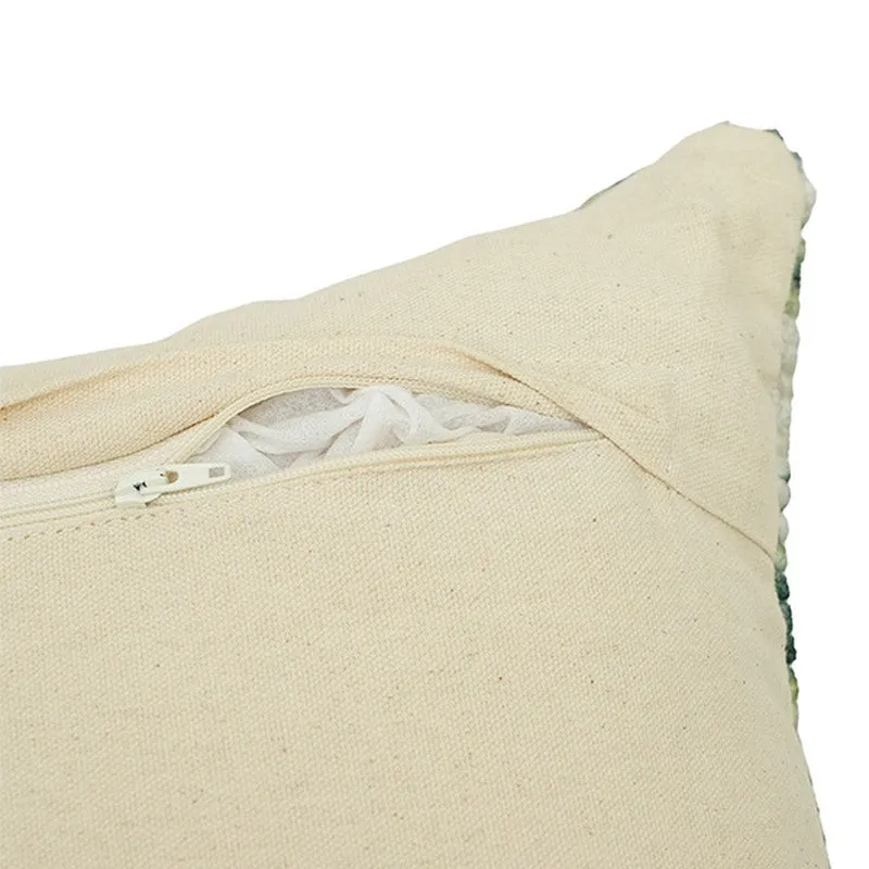 PixelMosaic Cushion Cover - Green media 5