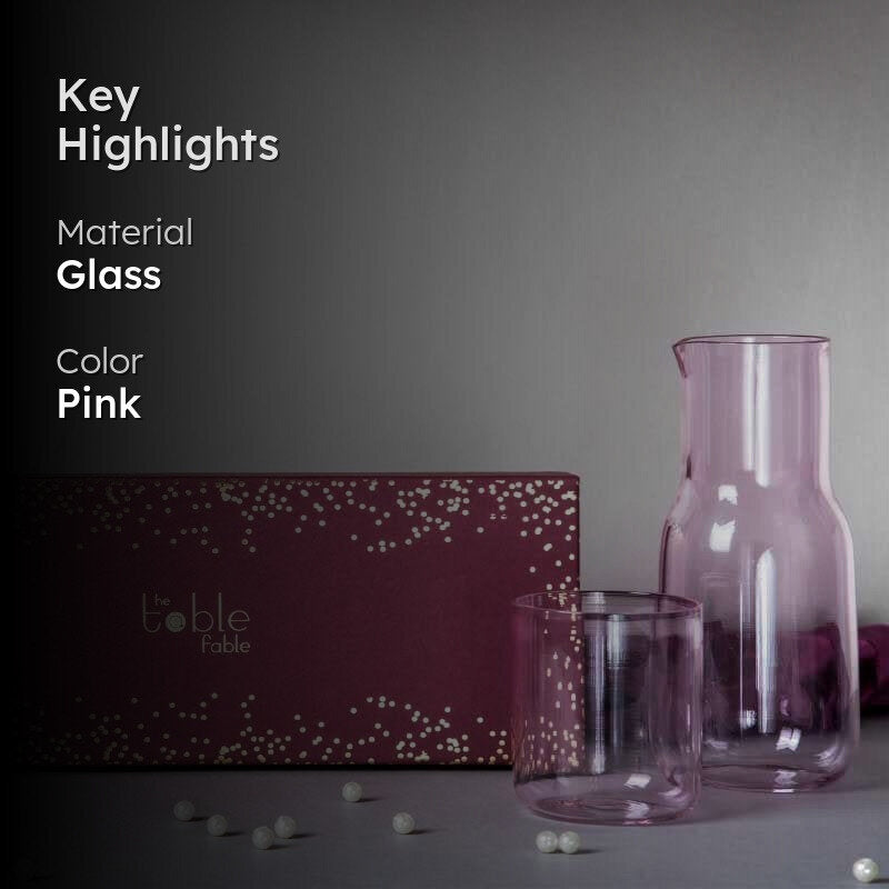 Pourfect Pitcher Carafe Gift Box - Pink media 2