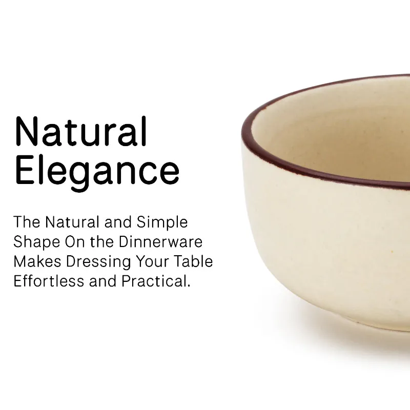 Riddo Serving Bowl (Off White) - Set Of Four media 6