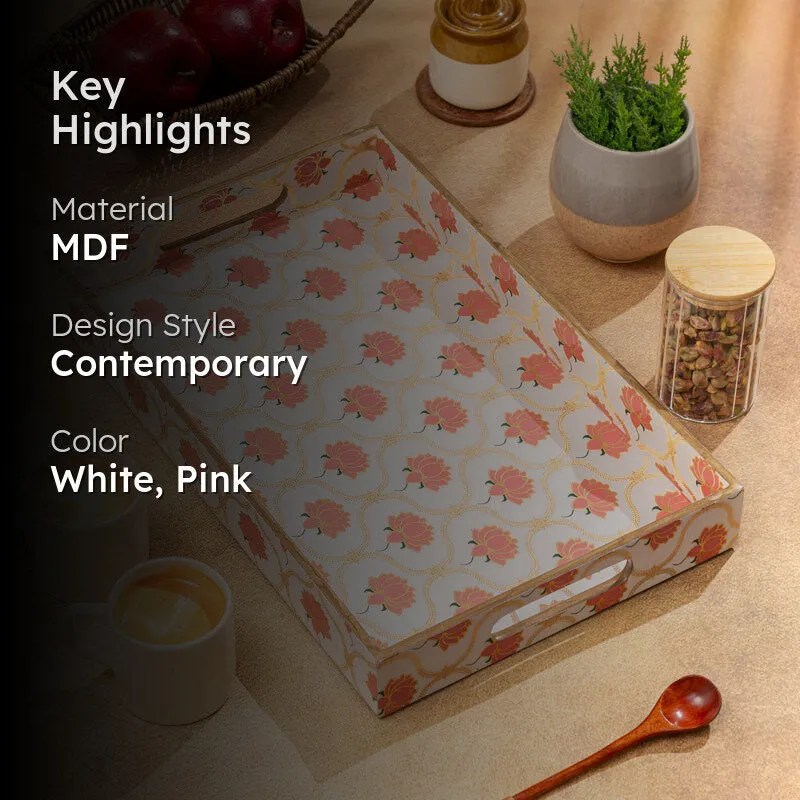 Lotus Grace Serving Tray media 2