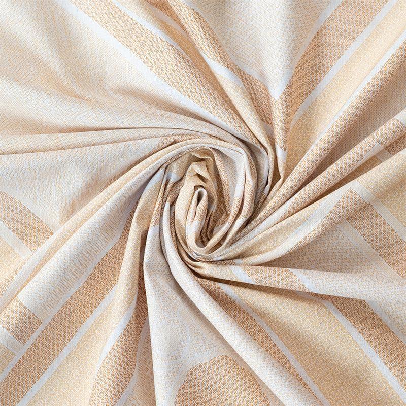 Neinia Printed Reversible Cotton Bedsheet (Beige,Lavender) - 170 TC media 7