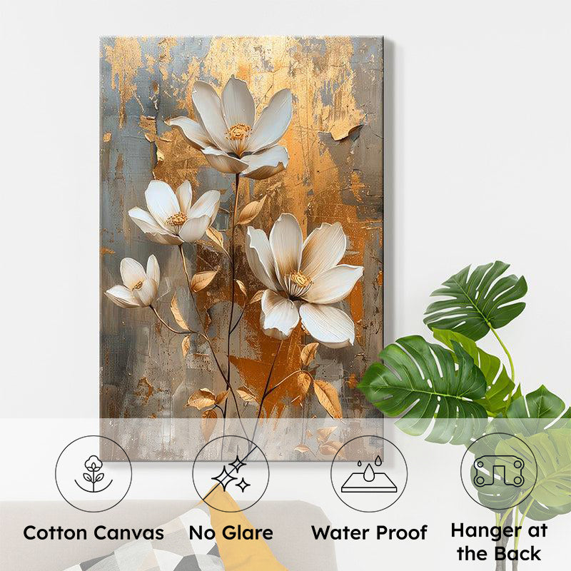 Flora Aurea Poly Canvas Wall Painting media 6