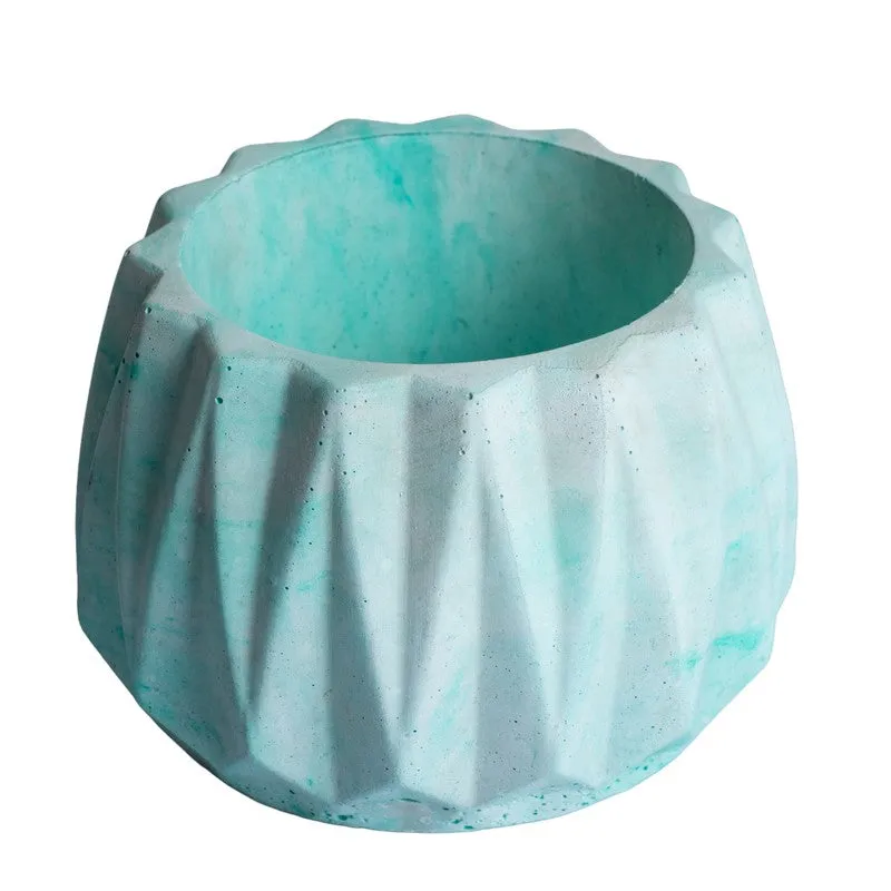Drovo Round Planter - Green media 4