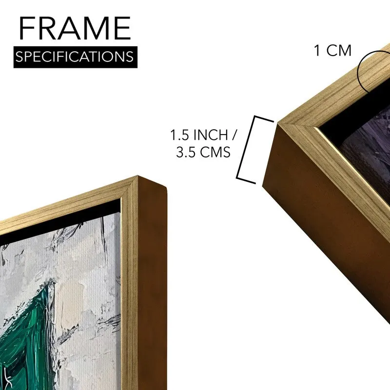 Oenophile Canvas Wall Painting With Frame media 8