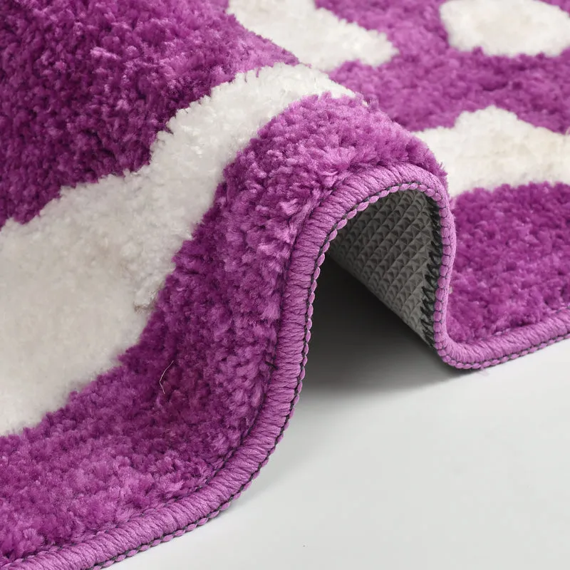 Lumora Cotton Bath Mat - Purple media 6