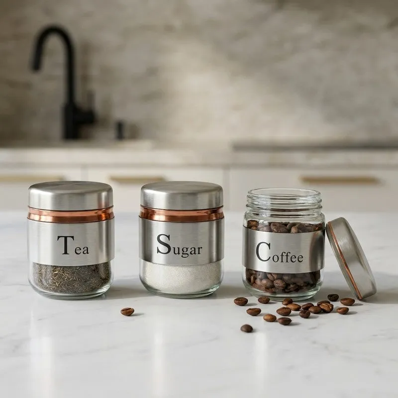 CrystalKeep Glass Jar (350 mL Each) - Set Of Three media 3