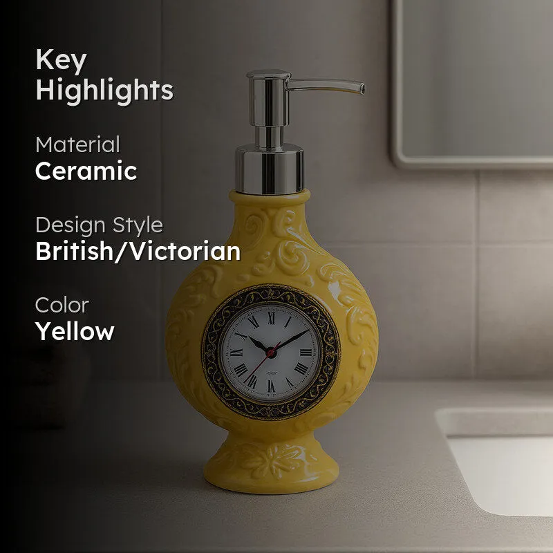 Antique Timer Soap Dispenser - Yellow media 2