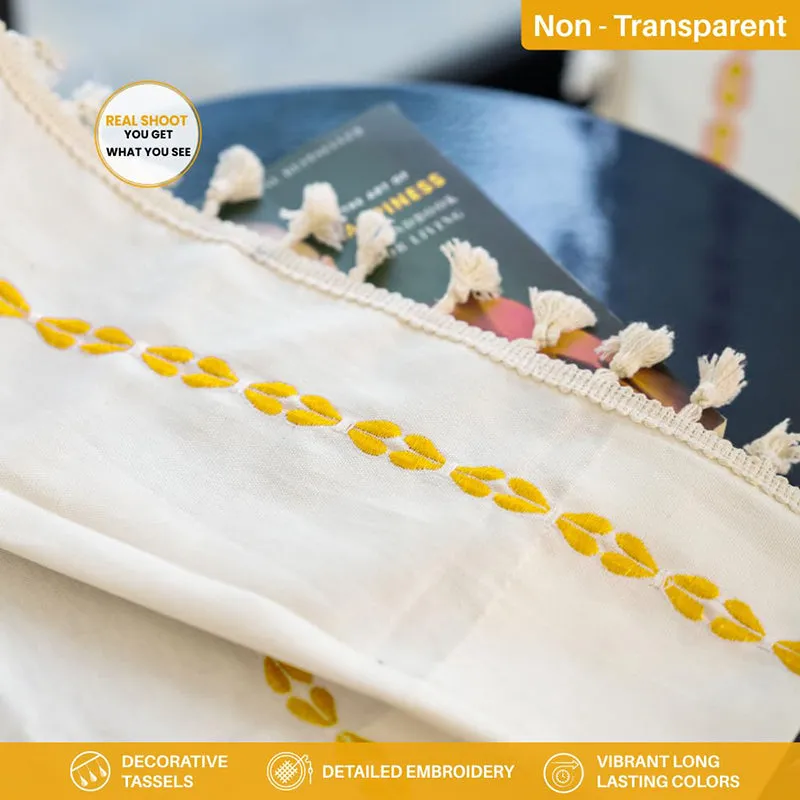 Urban Space Vintage Braids Curtain - Yellow media 5