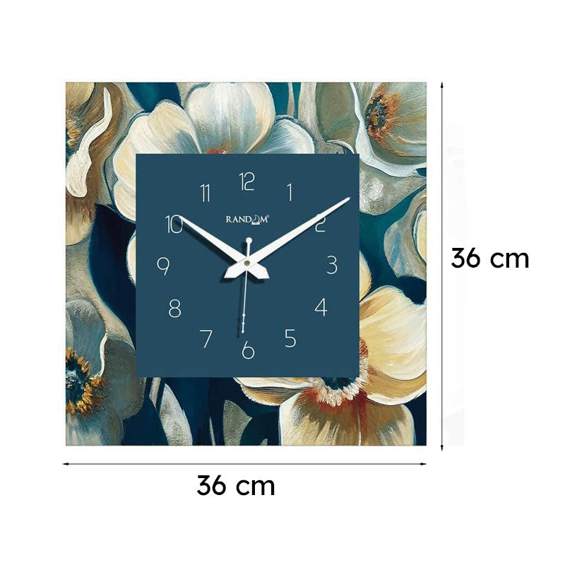 Petal Play Wall Clock media 6