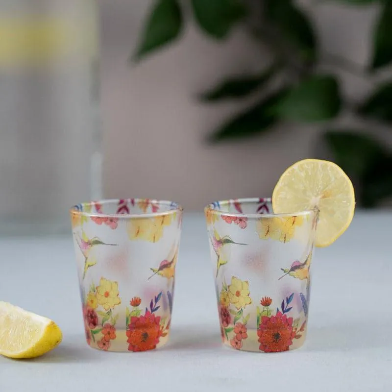 Humming Bliss Frosted Shot Glass (30 ml) - Set Of Four media 1