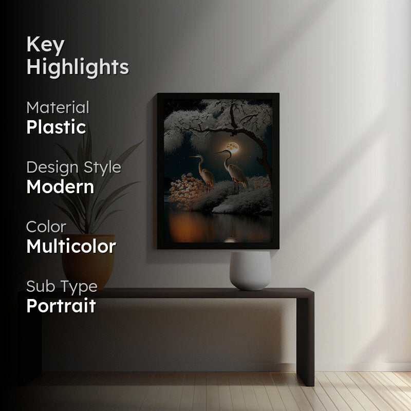 Egret Call Wall Art media 2