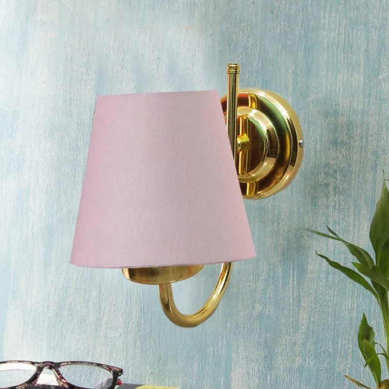 Galora Fabric & Metal Wall Lamp - Grey media 3
