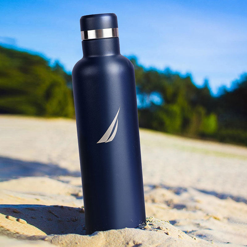 Nautica Vitae Pulse Leakproof Insulated Stainless Steel Thermos (Dark Blue) - 750 ML - 750 ML