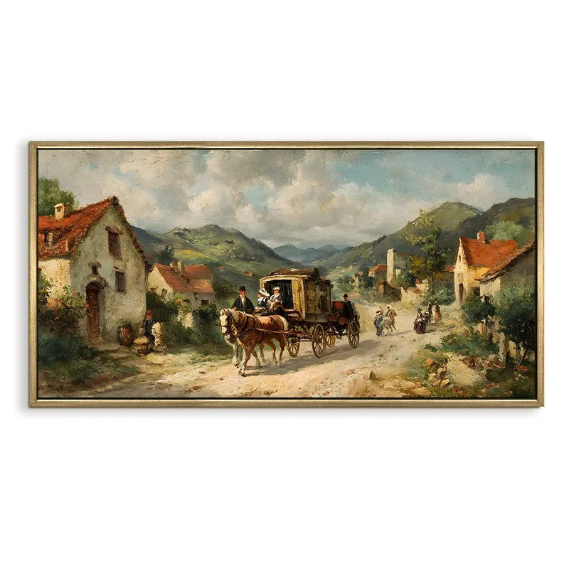 Heritage Carriage Village Wall Art media 4
