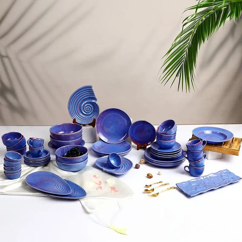 Periela Handmade Dinner Set - 54 Piece Set media 1