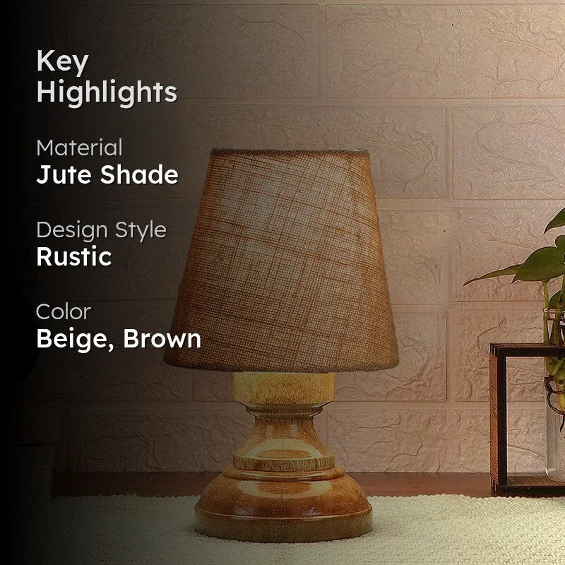 Harolda Jute Table Lamp - Beige media 2
