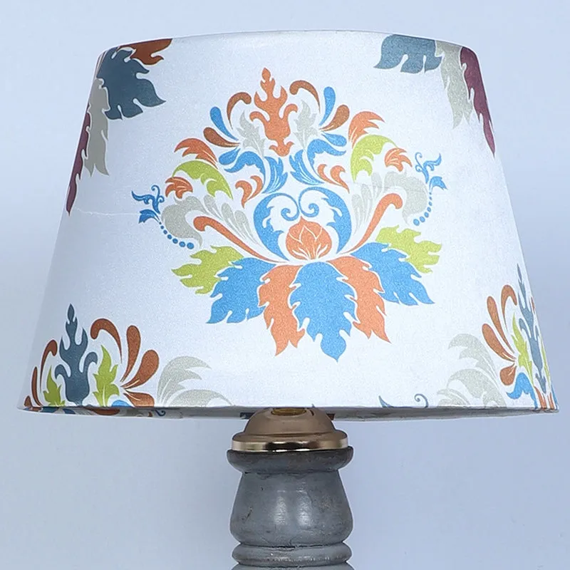 Nordlys Bantu Printed Mango Wood Table Lamp - Multicolor media 3