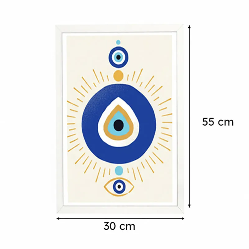 Evil Eye Hamsa Wall Art - Set Of Three media 8