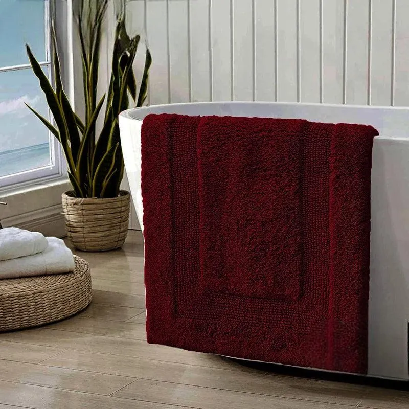 Ette Bathmat - Maroon media 4